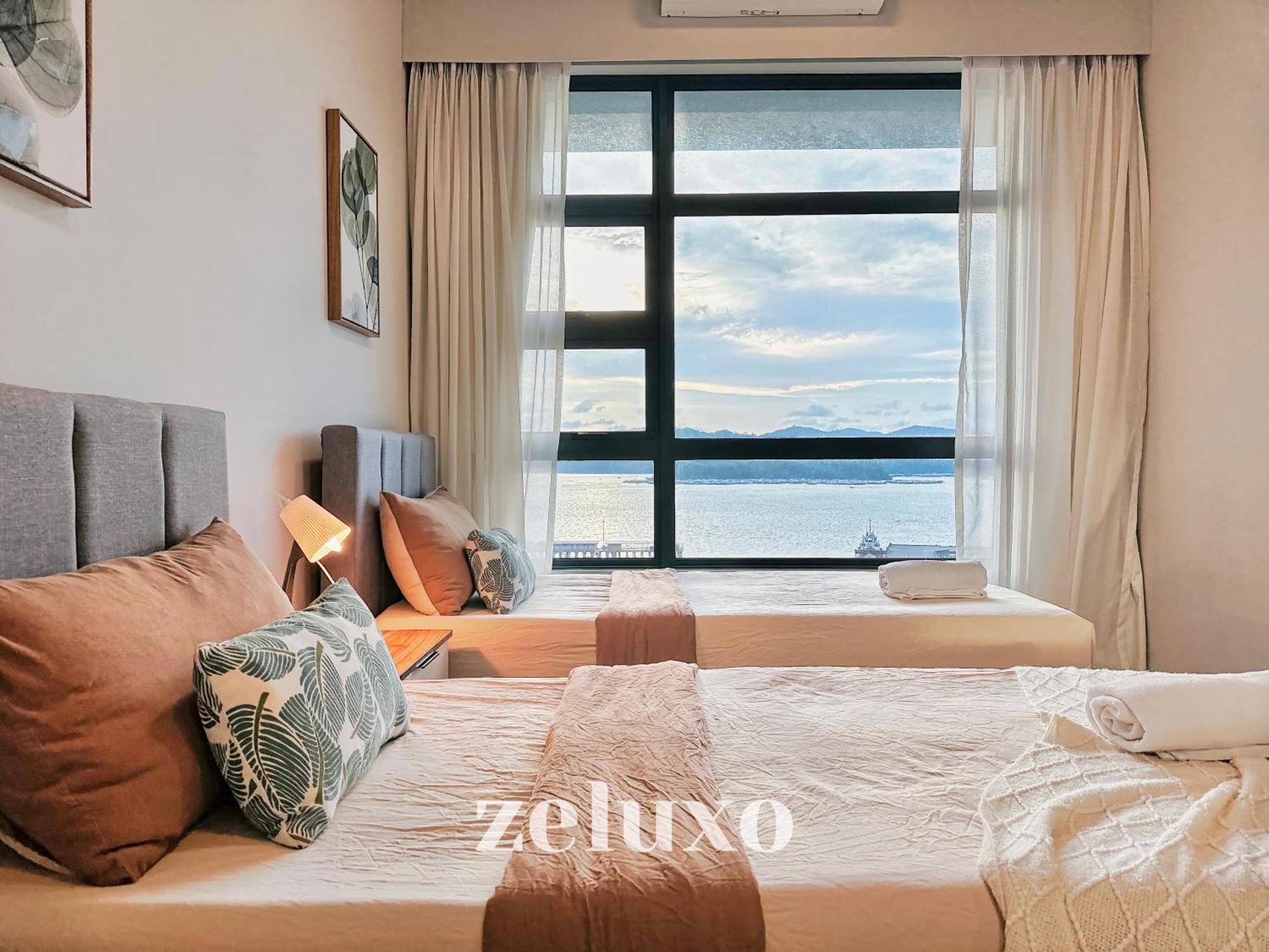 #5 Jesselton Quay City Pads Seaview By Zeluxo Kota Kinabalu Luaran gambar