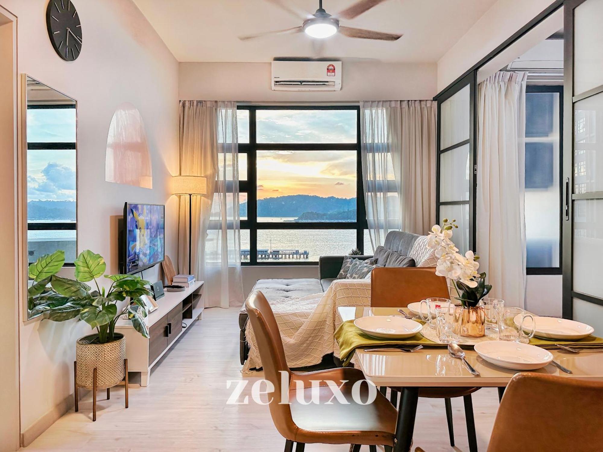 #5 Jesselton Quay City Pads Seaview By Zeluxo Kota Kinabalu Luaran gambar